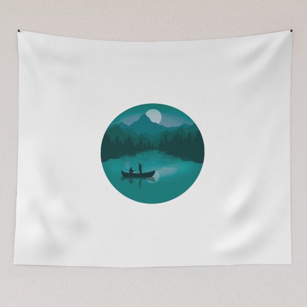 Item preview, Outdoor fishing lover designed and sold by landscapeworlds.