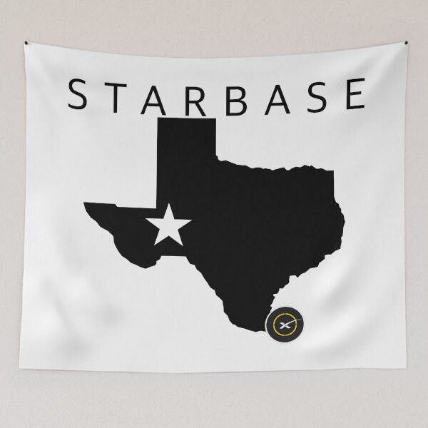 Item preview, Starbase Texas Black Text/Map designed and sold by Chris2dot0.
