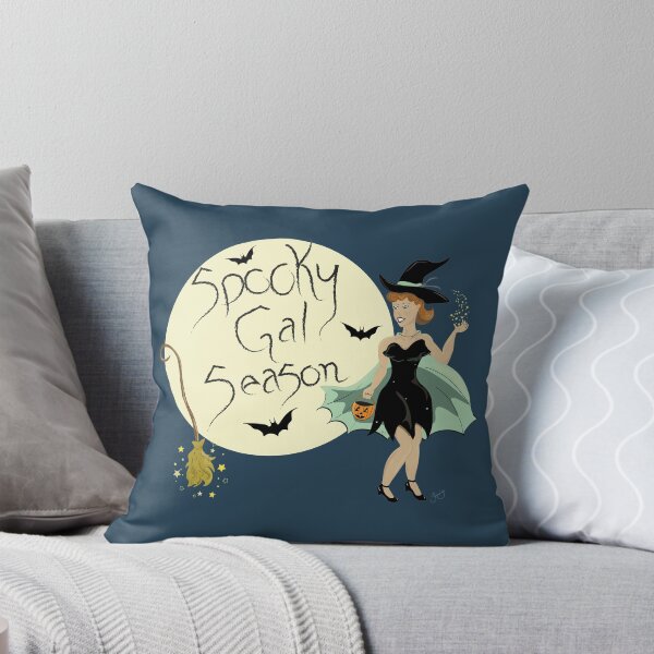 Item preview, Spooky Gal Season Autumn Halloween Witch  designed and sold by NostalgicFancy.