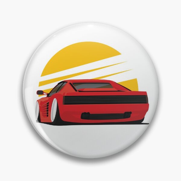 Item preview, Ferrari Testarossa designed and sold by logomolt.