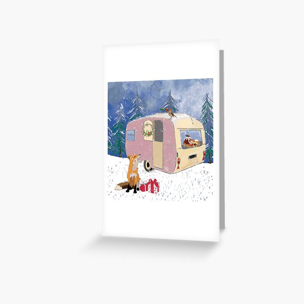 Item preview, Christmas forest Caravan  designed and sold by Leatextileart.