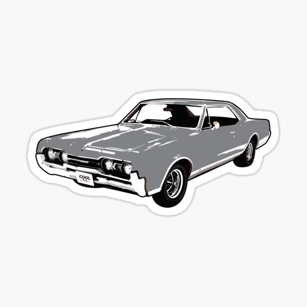 Supreme Classic Low Rider Car Design - Car - Sticker