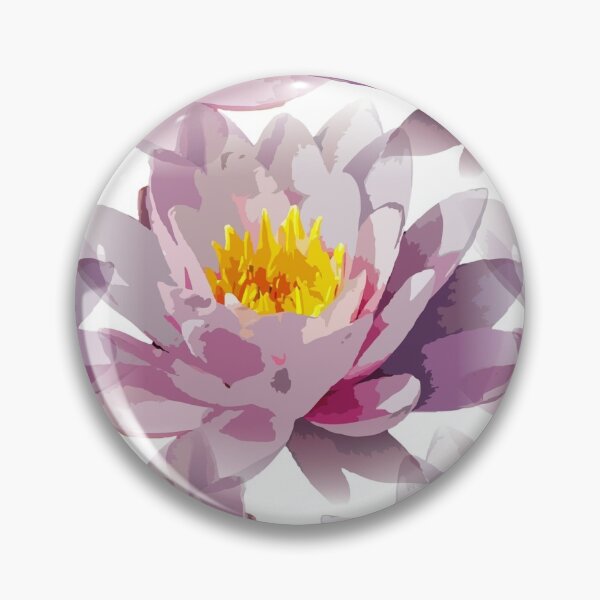Item preview, Serene Water Lilly Pattern in Lilac designed and sold by Sport-it.