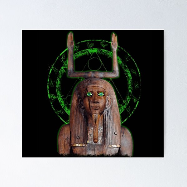 Item preview, Heka Egyptian God of Magic designed and sold by signsandsymbols.