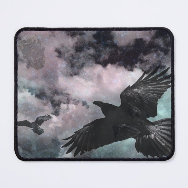Item preview, Spirit Ravens travel to the Land of the Dead designed and sold by Loveday Funck.
