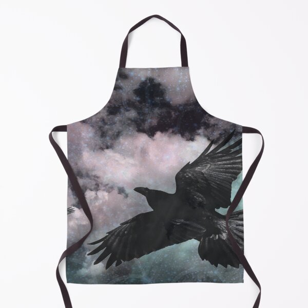 Item preview, Spirit Ravens travel to the Land of the Dead designed and sold by Loveday Funck.