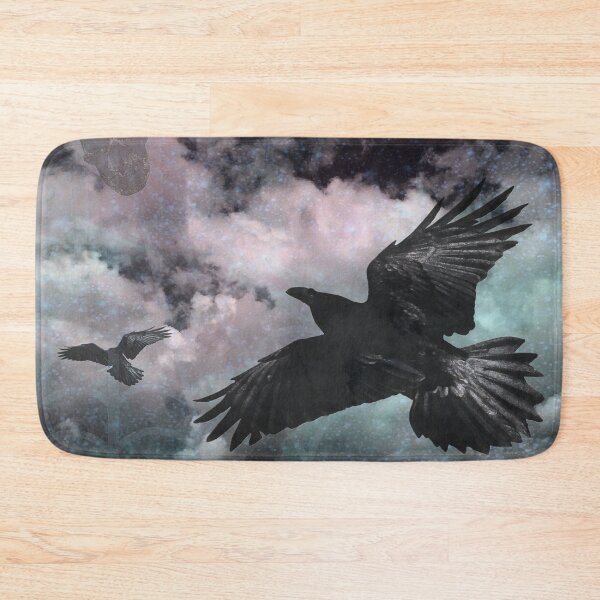 Item preview, Spirit Ravens travel to the Land of the Dead designed and sold by Loveday Funck.