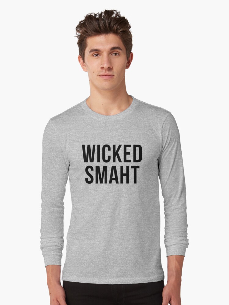 wicked smaht harvard shirt