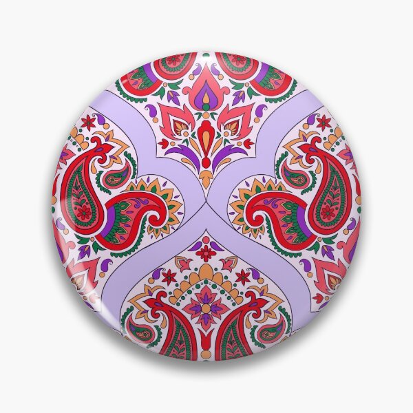 Item preview, Seamless Paisley Pattern - lilac, light purple designed and sold by SemDesigns1.