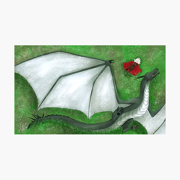 Fearsome Wyvern Indeed Photographic Print