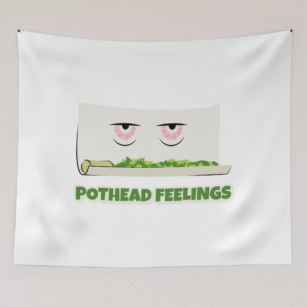 Aperçu de l'œuvre Sentiments de tête de pot créée et vendue par PotheadTees.