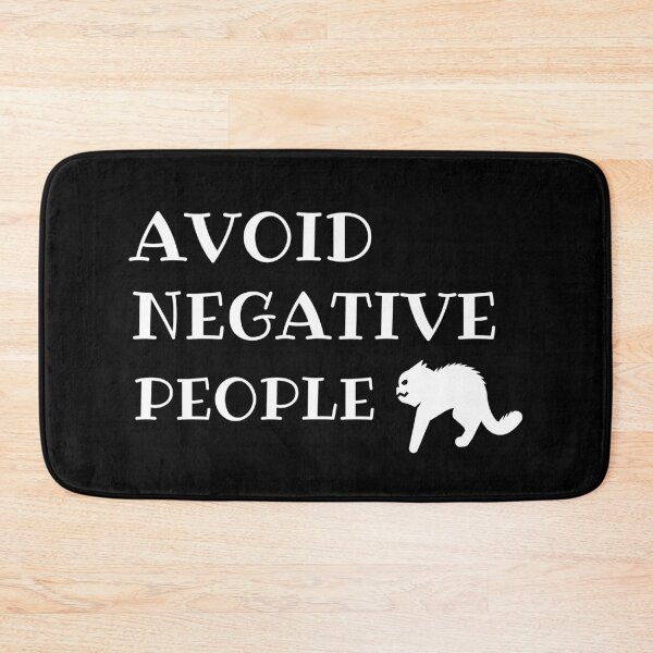 Item preview, Avoid Negative People - Scared Cat designed and sold by DeansDesigns44.