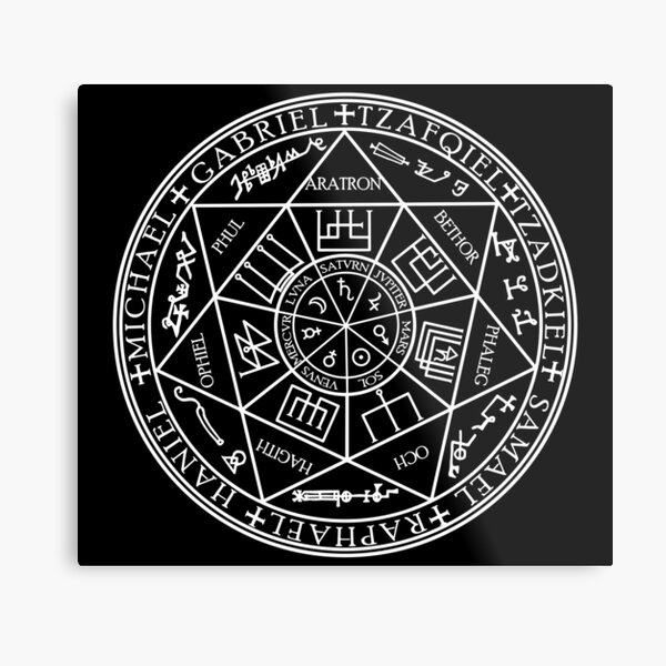 Item preview, Holy Seal of the 7 Archangels; Seven Archangels Symbol Talisman Sigil designed and sold by signsandsymbols.