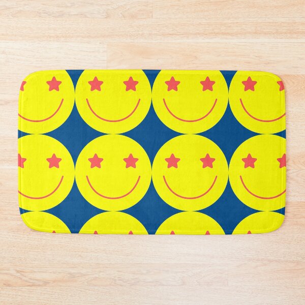 Item preview, Happy Smiling Star Eyes Yellow Face designed and sold by wenjunior.