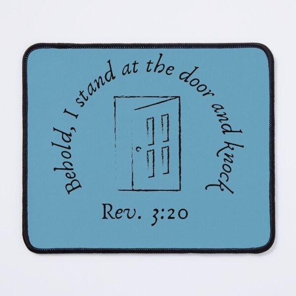 Item preview, Behold, I Stand at the Door designed and sold by FigLeafProphet.