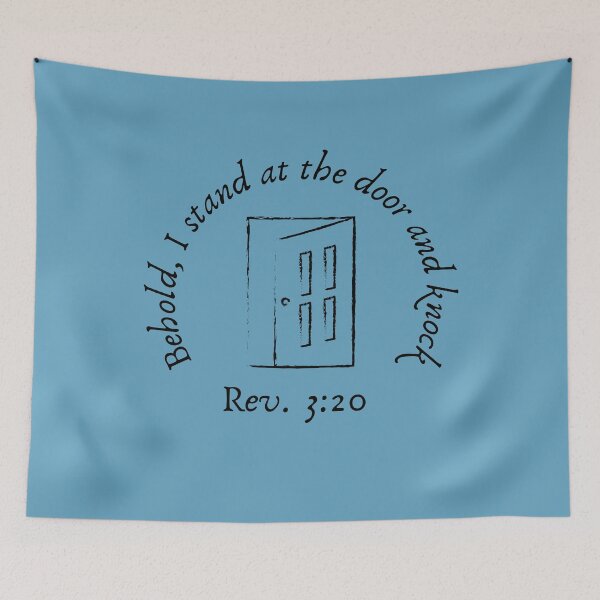 Item preview, Behold, I Stand at the Door designed and sold by FigLeafProphet.