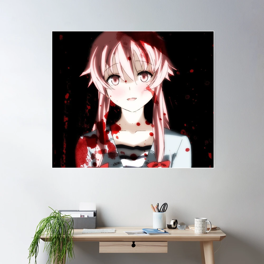 yuno gasai mirai nikki yandere future diary