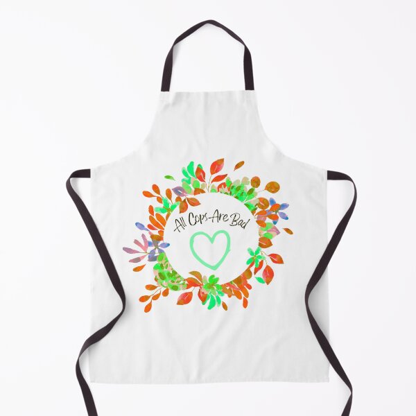 Item preview, ACAB All Cops Are Bad with Flowers Green and Orange designed and sold by WeirdGirlGFX.