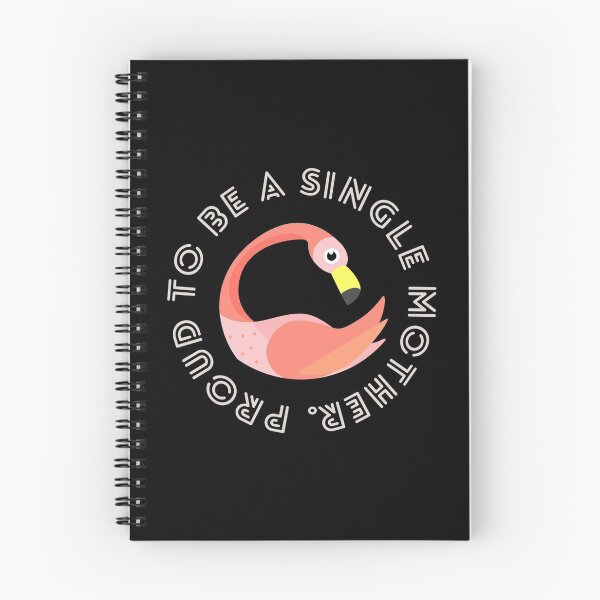 Item preview, proud single flamingo mother designed and sold by vidyaroul.