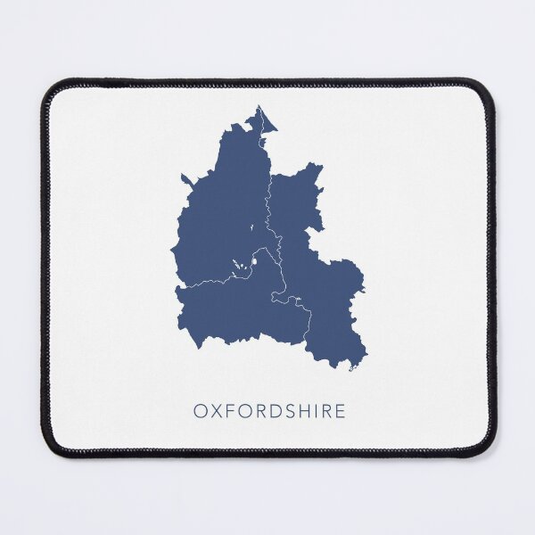 Item preview, Map of Oxfordshire UK designed and sold by By-Danni-Marie.