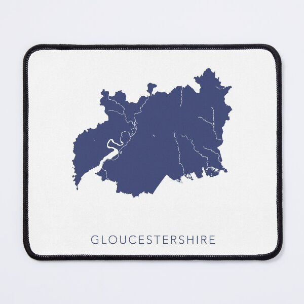 Item preview, Map of Gloucestershire UK designed and sold by By-Danni-Marie.