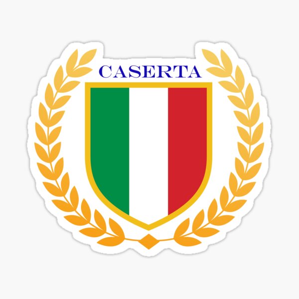 Caserta Italy Sticker
