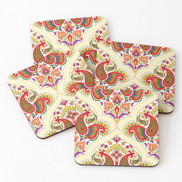 Item preview, Seamless Paisley Pattern - light yellow, cream designed and sold by SemDesigns1.