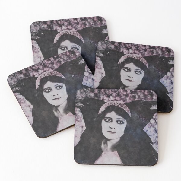 Item preview, The Raven Faces of the Morrigan designed and sold by Loveday Funck.