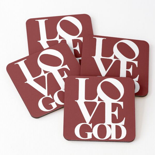 Item preview, LOVE GOD Typography designed and sold by gstrehlow2011.