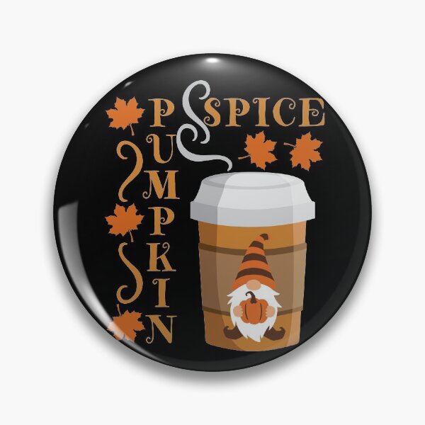 Item preview, Pumpkin Spice Coffe Cup With Gnome Holding Pumpkin designed and sold by FlutteringWings.