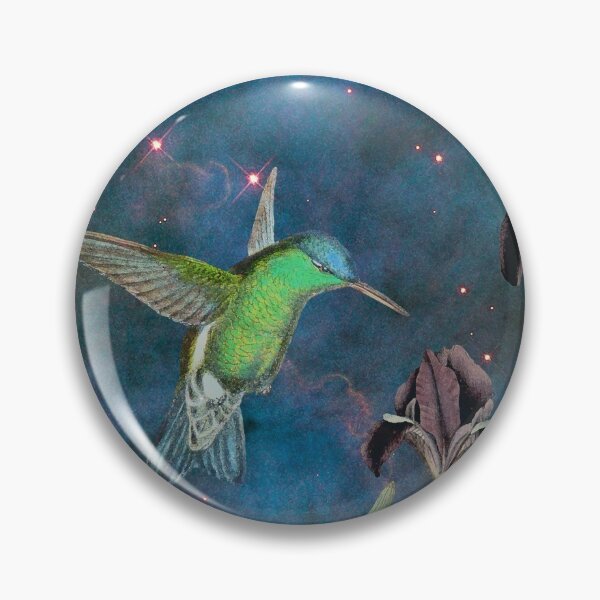 Item preview, Night of the Hummingbird designed and sold by Loveday Funck.