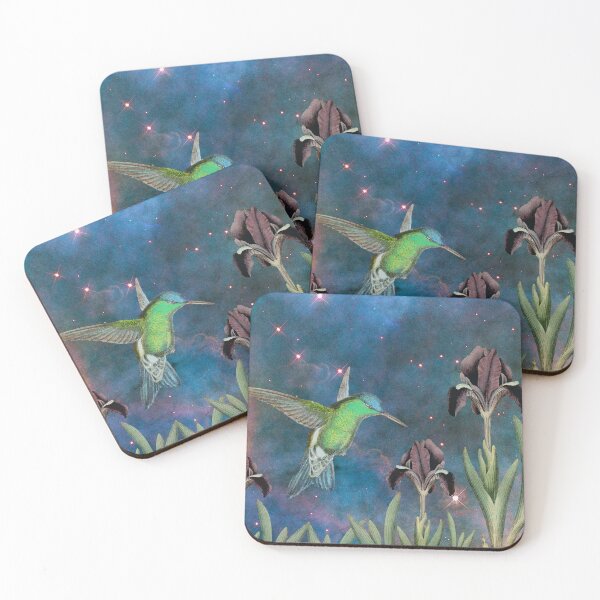 Item preview, Night of the Hummingbird designed and sold by Loveday Funck.