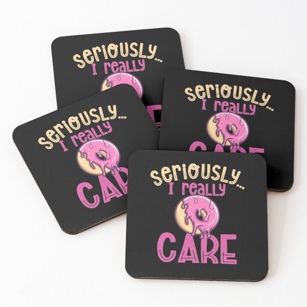 Item preview, I Dont Care - Donut Addict designed and sold by fooderiffic.