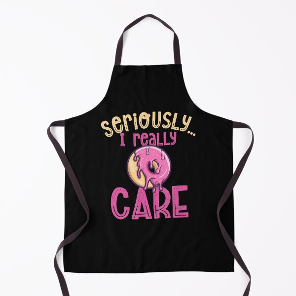 Item preview, I Dont Care - Donut Addict designed and sold by fooderiffic.