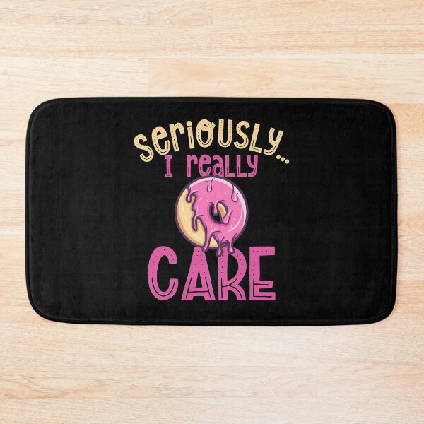Item preview, I Dont Care - Donut Addict designed and sold by fooderiffic.