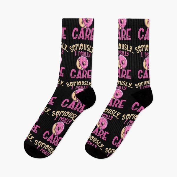 Item preview, I Dont Care - Donut Addict designed and sold by fooderiffic.