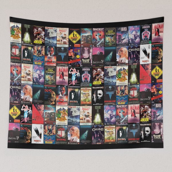 Item preview, RETRO HORROR VHS ARTWORK - 1989 designed and sold by FlapJackLarry.