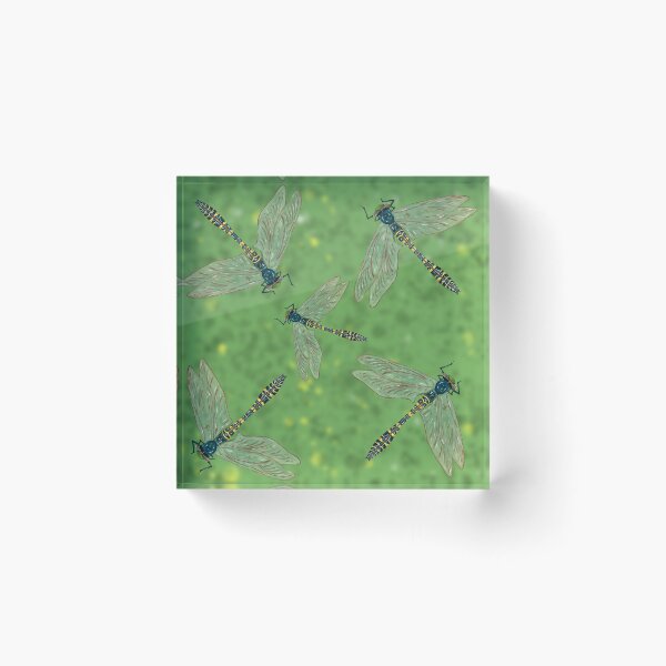 Item preview, Dragonflies at play over the fields designed and sold by CJSCRAFTS.