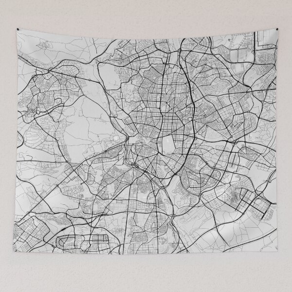 Item preview, Madrid City Map of Spain - Light designed and sold by deMAP.
