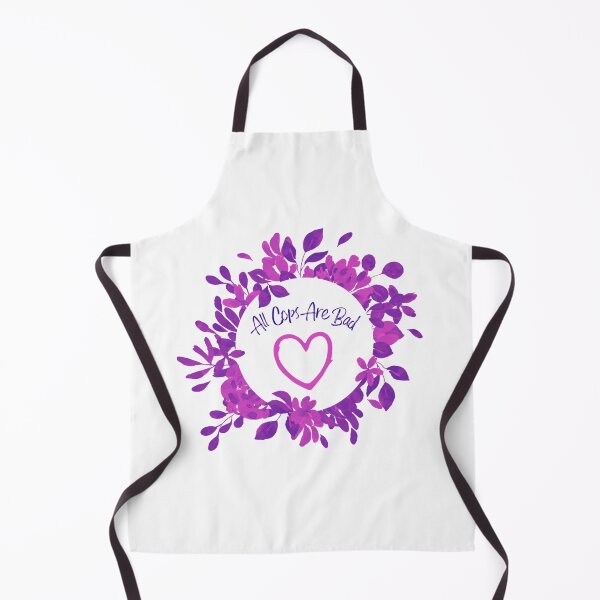 Item preview, ACAB All Cops Are Bad with Flowers Purple designed and sold by WeirdGirlGFX.