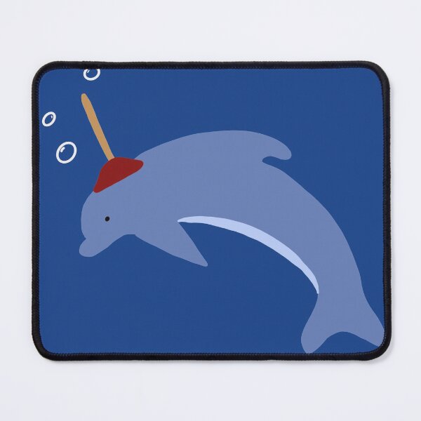 Item preview, Dolphin wants to be narwhal designed and sold by floreyrey.