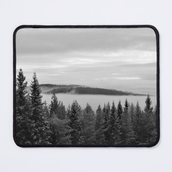 Item preview, Silent mountains in fog designed and sold by Peacemountain Adventures.