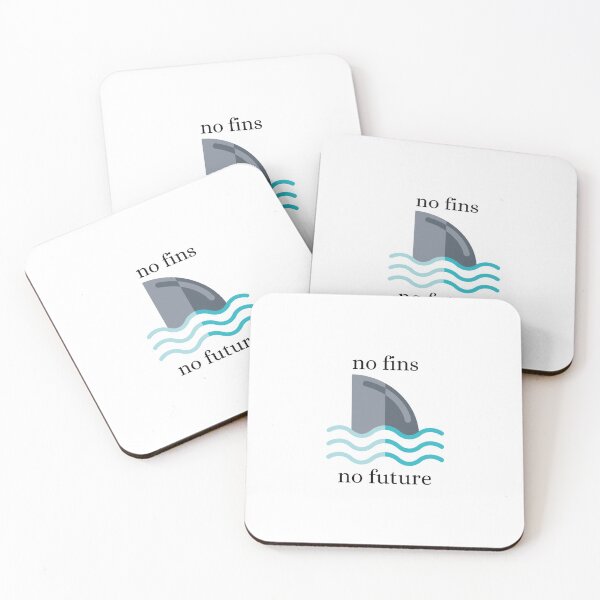 Item preview, No Fins No Future designed and sold by Lucy-Goosey-.