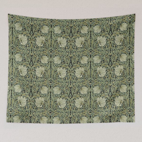 Item preview, William Morris ~ Pimpernel ~ Original on Black designed and sold by peacoquette.