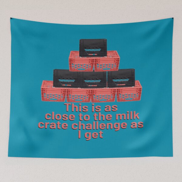 Item preview, Milk crate challenge  designed and sold by Monkey204.