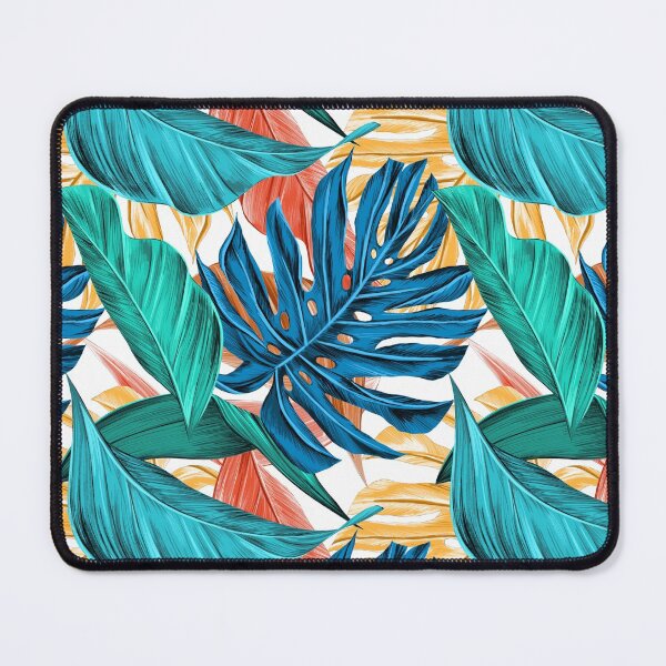 Item preview, Colorful Tropical Jungle Leaves designed and sold by Gravityx9.
