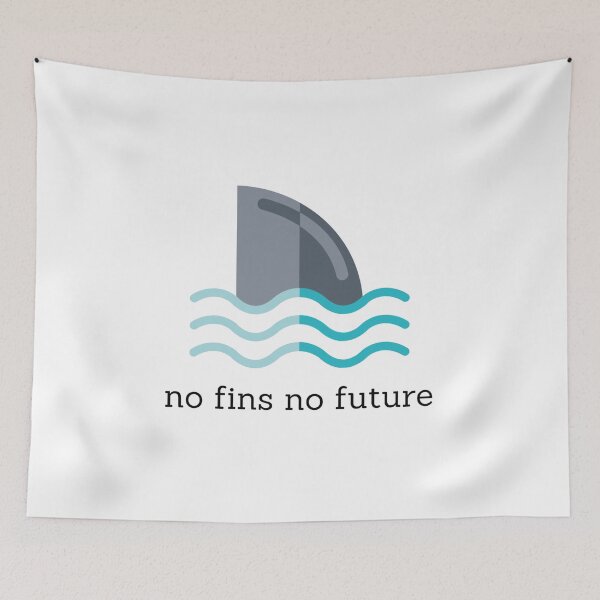 Item preview, No Fins No Future designed and sold by Lucy-Goosey-.