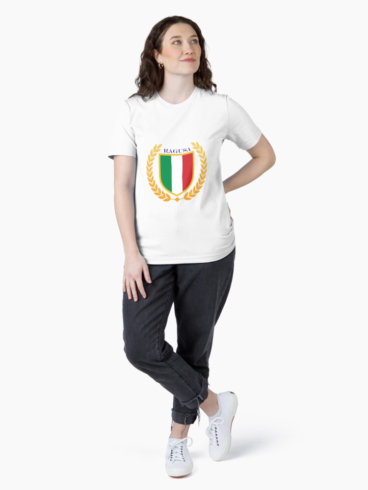 Thumbnail 4 of 7, Essential T-Shirt, Ragusa Italy designed and sold by ItaliaStore.