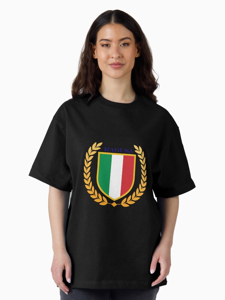 Thumbnail 1 of 7, Oversized T-Shirt, Ragusa Italy designed and sold by ItaliaStore.