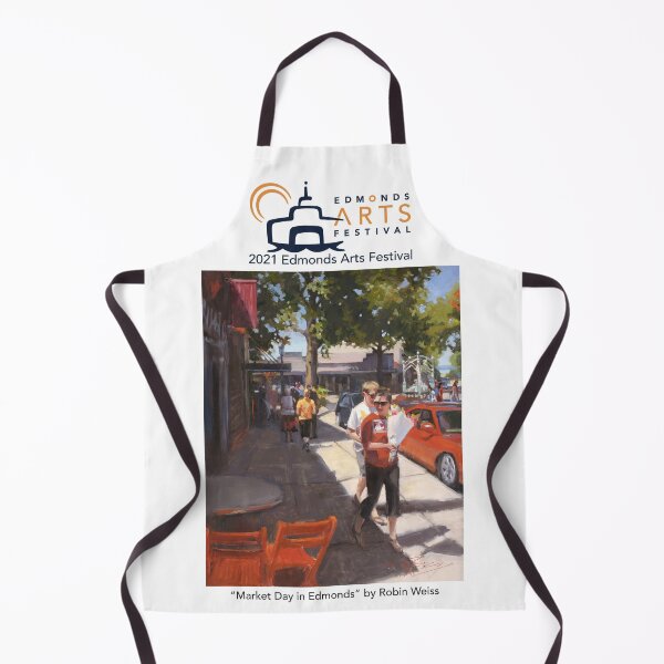 Item preview, 2021 Edmonds Arts Festival Apron designed and sold by Edmonds Arts Festival.